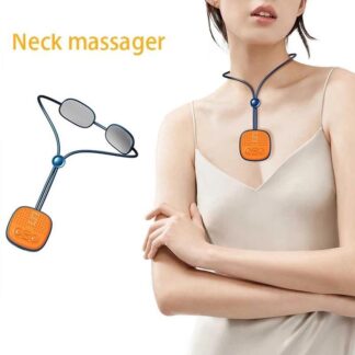 Neck Massage Intelligent Portable Pulse 4D Cordless Trigger Point Deep Tissue Massager With Use At Home Office Outdoor Car